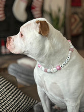 Load image into Gallery viewer, Pink Frosty ⛄️ Bead Collar