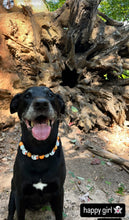 Load image into Gallery viewer, Orange Boo š» Halloween Glow Bead Collar