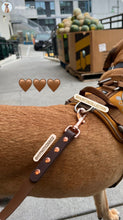 Load image into Gallery viewer, Lavender & White Biothane Leash ◻️
