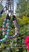 Load image into Gallery viewer, Blue Opalite Resin Bead Collar