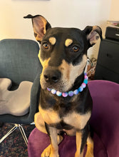 Load image into Gallery viewer, Mermaid Tie Dye Acrylic Bead Collar