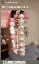 Load image into Gallery viewer, Pink Frosty ⛄️ Bead Collar
