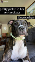 Load image into Gallery viewer, Green Glow in the Dark XS Bead Collar