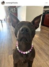 Load image into Gallery viewer, Lilac Glow Bead Collar