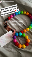 Load image into Gallery viewer, Rainbow š Acrylic Bead Collar