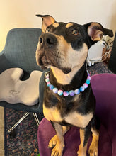 Load image into Gallery viewer, Mermaid Tie Dye Acrylic Bead Collar