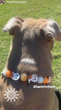 Load image into Gallery viewer, Orange Boo š» Halloween Glow Bead Collar