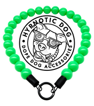 Load image into Gallery viewer, Kelly Green Glow in the Dark Acrylic Bead Collar