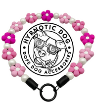 Load image into Gallery viewer, š¼ Pink Ombre Daisies š¼ Silicone Bead Collar