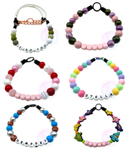 Load image into Gallery viewer, Add-on Only: Personalized Alphabet Letter Medium Silicone Beads (Custom Names)