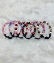 Load image into Gallery viewer, š§ 13" Slip On (Rose Gold O-Ring) Unicorn Crackle MINI Glam Collar - PRE-MADE/FINAL SALE
