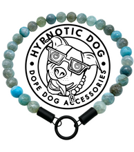 Load image into Gallery viewer, Slate Blue Gray Agate Semi-precious Gem Bead Collar
