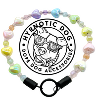 Load image into Gallery viewer, Prism Glow Hearts Bead Collar