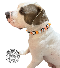 Load image into Gallery viewer, Orange Boo š» Halloween Glow Bead Collar