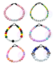 Load image into Gallery viewer, Add-on Only: Personalized Alphabet Letter Medium Silicone Beads (Custom Names)