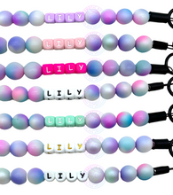 Load image into Gallery viewer, Add-on Only: Personalized Alphabet Letter Medium Silicone Beads (Custom Names)