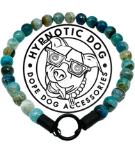 Load image into Gallery viewer, Azure Agate Semi-precious Gem Bead Collar