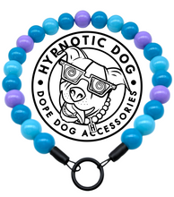 Load image into Gallery viewer, Blue & Purple Swirl Bead Collar