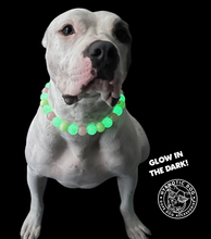 Load image into Gallery viewer, Blush & Glow Skull ☠️ Acrylic Bead Collar
