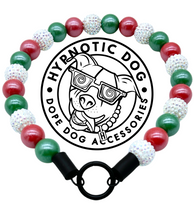 Load image into Gallery viewer, Holly Jolly Christmas Bead Collar