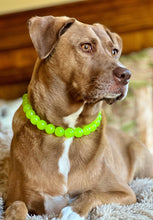 Load image into Gallery viewer, Slime Green Acrylic Acrylic Bead Collar