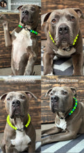 Load image into Gallery viewer, Neon Highlighter Yellow Acrylic Bead Collar