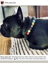 Load image into Gallery viewer, Lava Rock Bead Collar