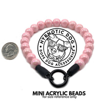 Load image into Gallery viewer, š§ 19" Slip On (Black O-Ring) Mini White Pearl Bead Collar - PRE-MADE/FINAL SALE