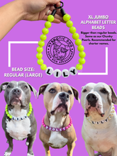 Load image into Gallery viewer, Add-on Only: LARGE & XL JUMBO Personalized Alphabet Letter Beads (Custom Names)