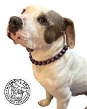 Load image into Gallery viewer, Purple Northern Lights Resin Bead Collar