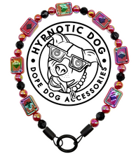 Load image into Gallery viewer, Red Blackjack Acrylic Bead Collar