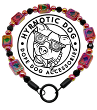 Load image into Gallery viewer, Red Blackjack Acrylic Bead Collar