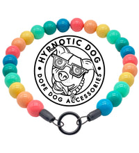 Load image into Gallery viewer, Rainbow Surf Acrylic Bead Collar