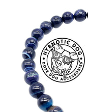 Load image into Gallery viewer, Galaxy Blue Agate Semi-precious Gem Bead Collar