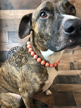 Load image into Gallery viewer, Orange Speckle Ceramic Bead Collar