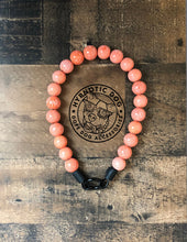 Load image into Gallery viewer, Orange Speckle Ceramic Bead Collar