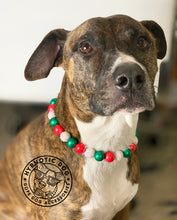 Load image into Gallery viewer, Holly Jolly Christmas Bead Collar