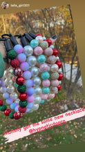 Load image into Gallery viewer, Cotton Candy Shine Bead Collar - SALE