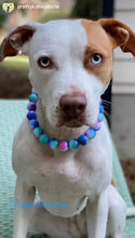 Load image into Gallery viewer, Mermaid Tie Dye Acrylic Bead Collar