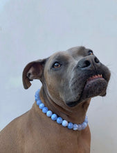 Load image into Gallery viewer, Periwinkle Agate Semi-precious Gem Bead Collar