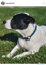 Load image into Gallery viewer, Blue Spark Bead Collar