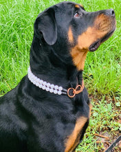 Load image into Gallery viewer, Duplo Mini White Pearl Acrylic Bead Collar