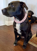 Load image into Gallery viewer, Blush Pink Rain Triplo Acrylic Bead Collar