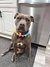 Load image into Gallery viewer, PERSONALIZED Candy Sweetheart Bead Collar