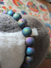 Load image into Gallery viewer, Multicolor Druzy Agate Semi-precious Gem Bead Collar