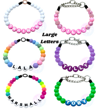 Load image into Gallery viewer, Add-on Only: LARGE &amp; XL JUMBO Personalized Alphabet Letter Beads (Custom Names)