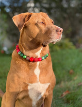 Load image into Gallery viewer, Mistletoe Glam Bead Collar