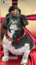 Load image into Gallery viewer, Christmas Glam Bead Collar