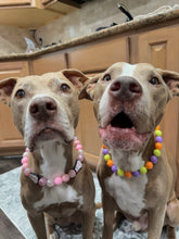 Load image into Gallery viewer, Pink Ghost Glam Bead Collar