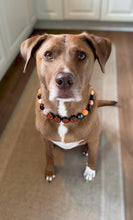 Load image into Gallery viewer, PERSONALIZED Pumpkin Spice Halloween Bead Collar